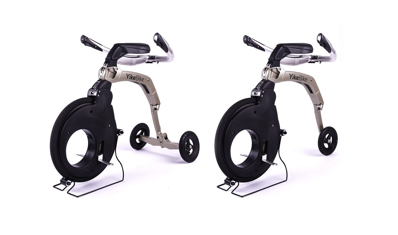 YikeBike model V specifications and materials